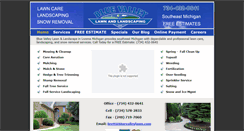 Desktop Screenshot of bluevalleylawn.com